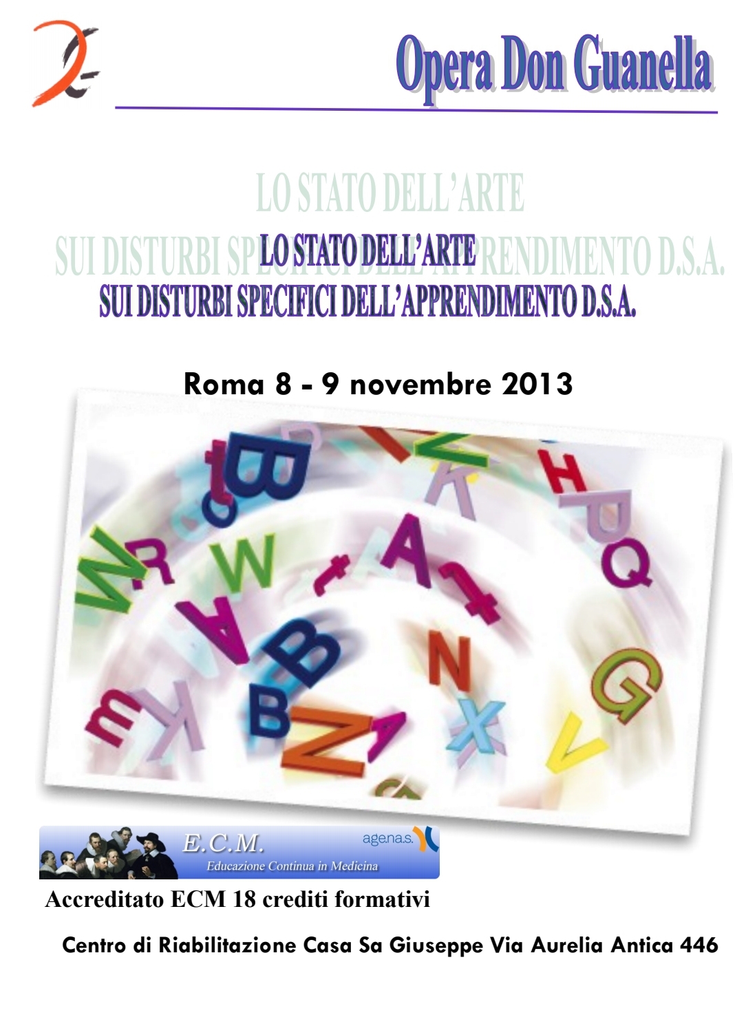 Convegno sui disturbi specifici dell'apprendimento