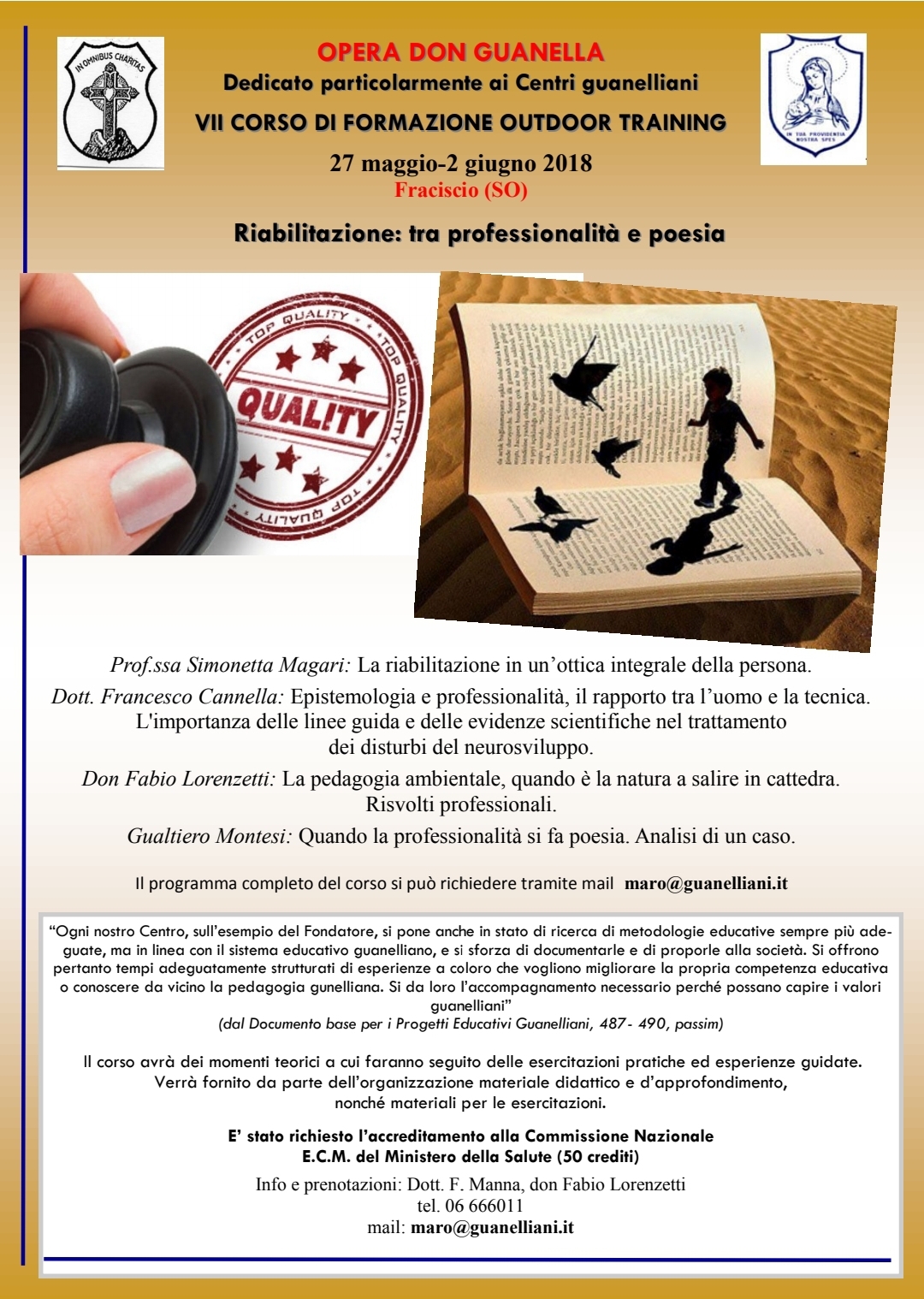 Formazione outdoor training 2018